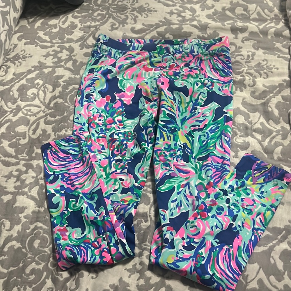 Lilly Pulitzer Girls Leggings XL
